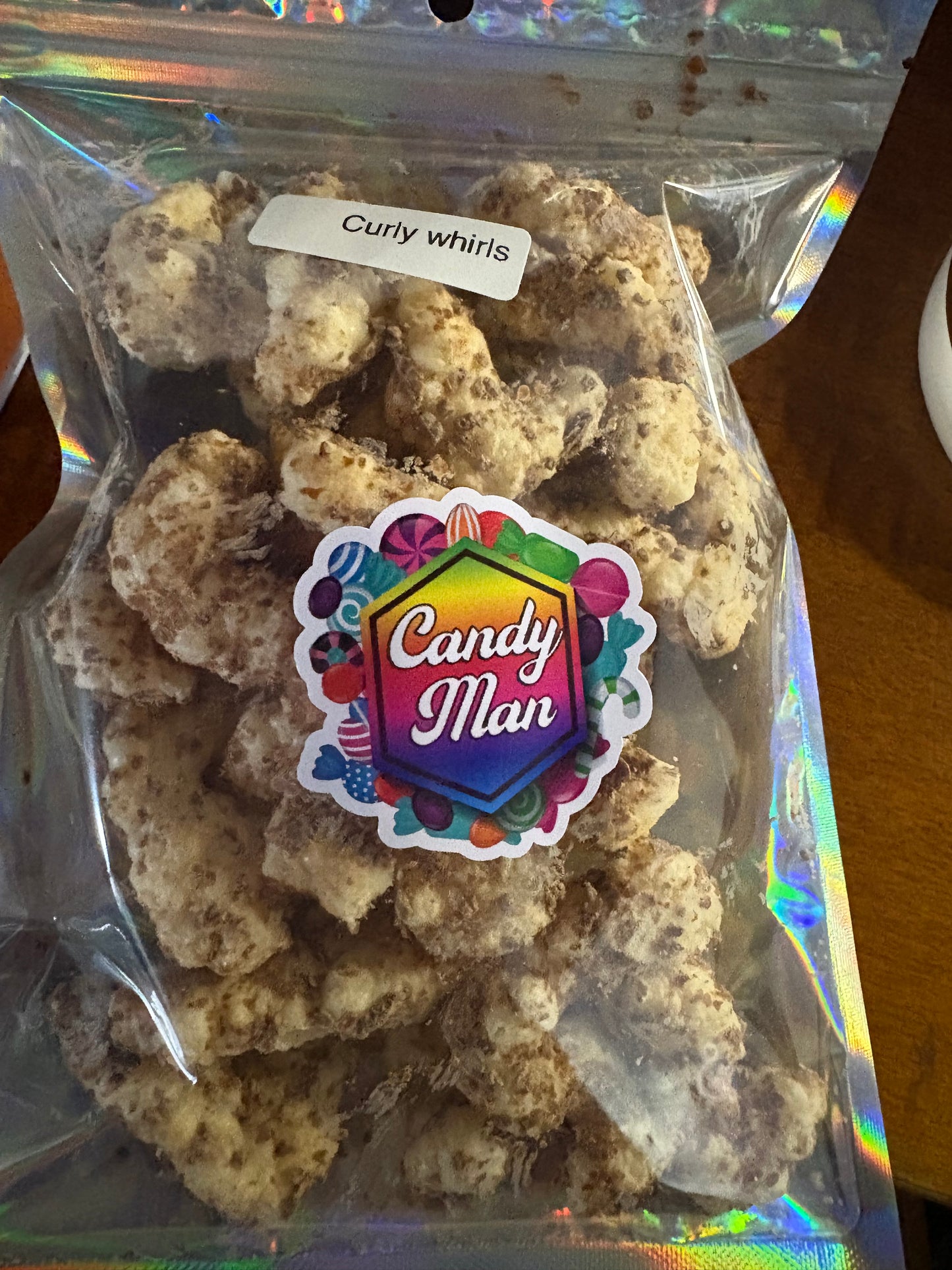 FREEZE DRIED CANDY- CURLY WHIRLY