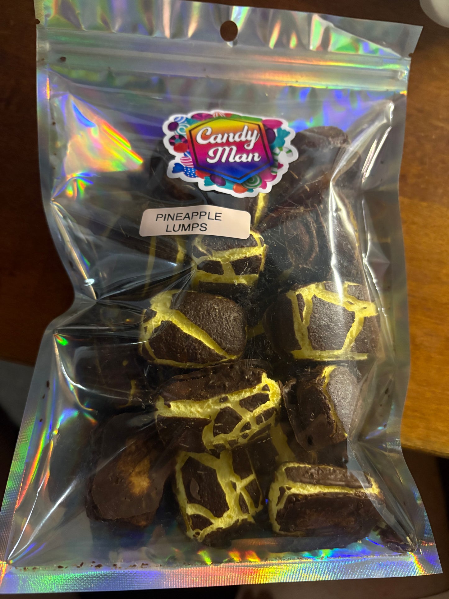 FREEZE DRIED CANDY - PINEAPPLE LUMPS