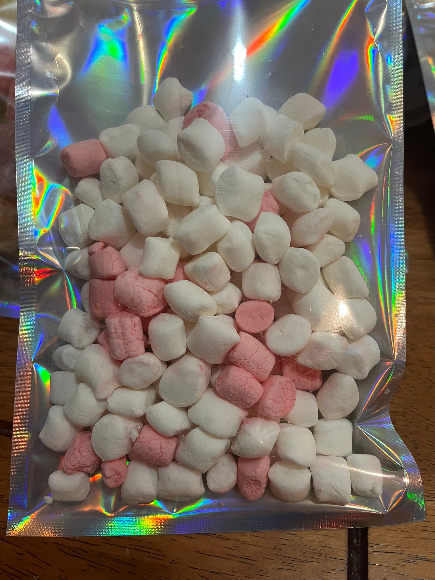 Freeze dried mini marshmallows