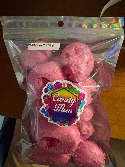 freeze dried candy -red rippers