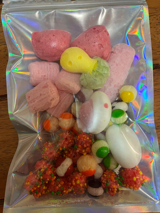 Freeze dried mixed candy bag