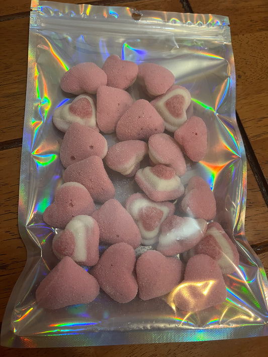 Freeze dried - tripple hearts