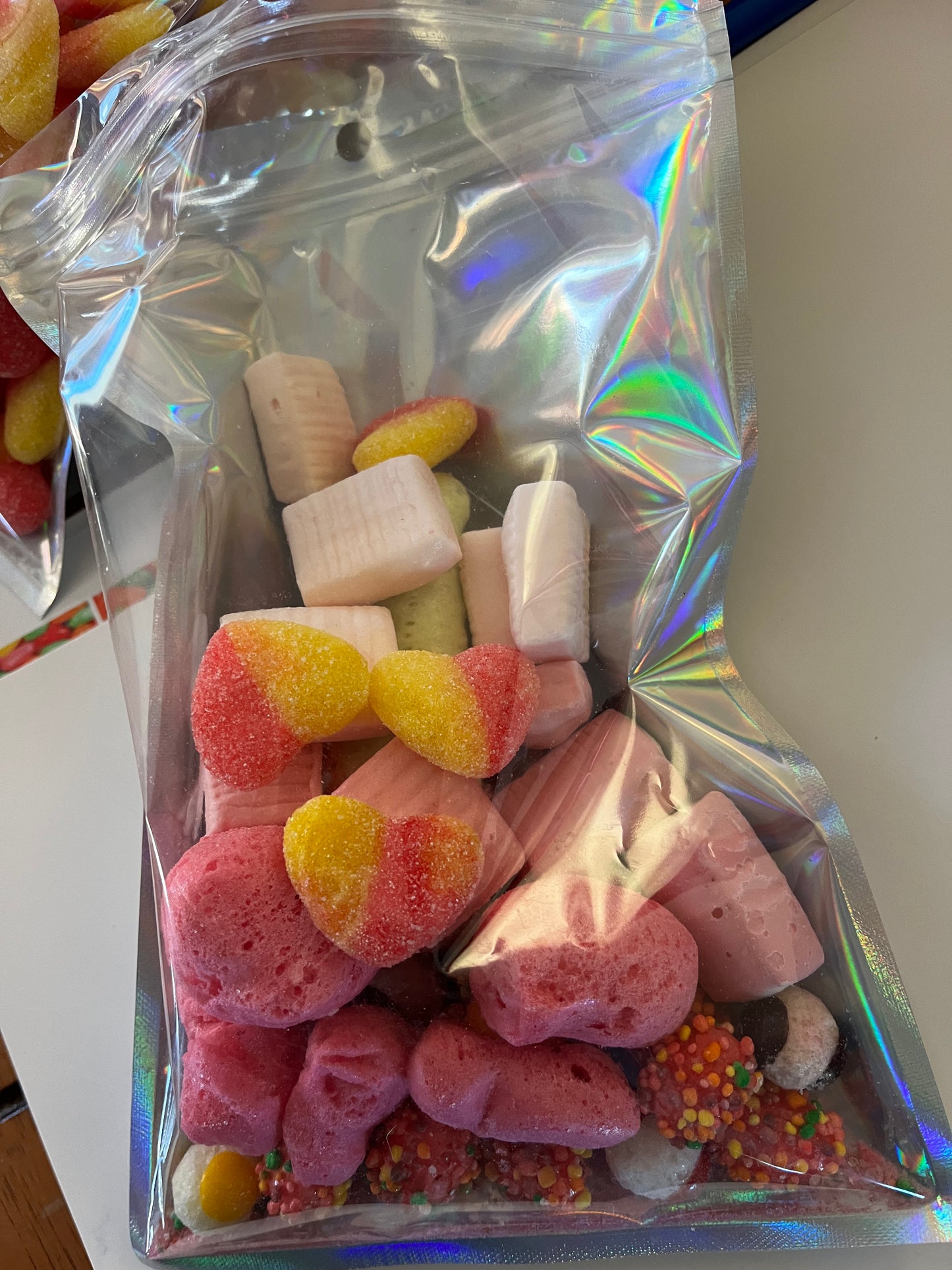 Freeze dried mixed candy bag