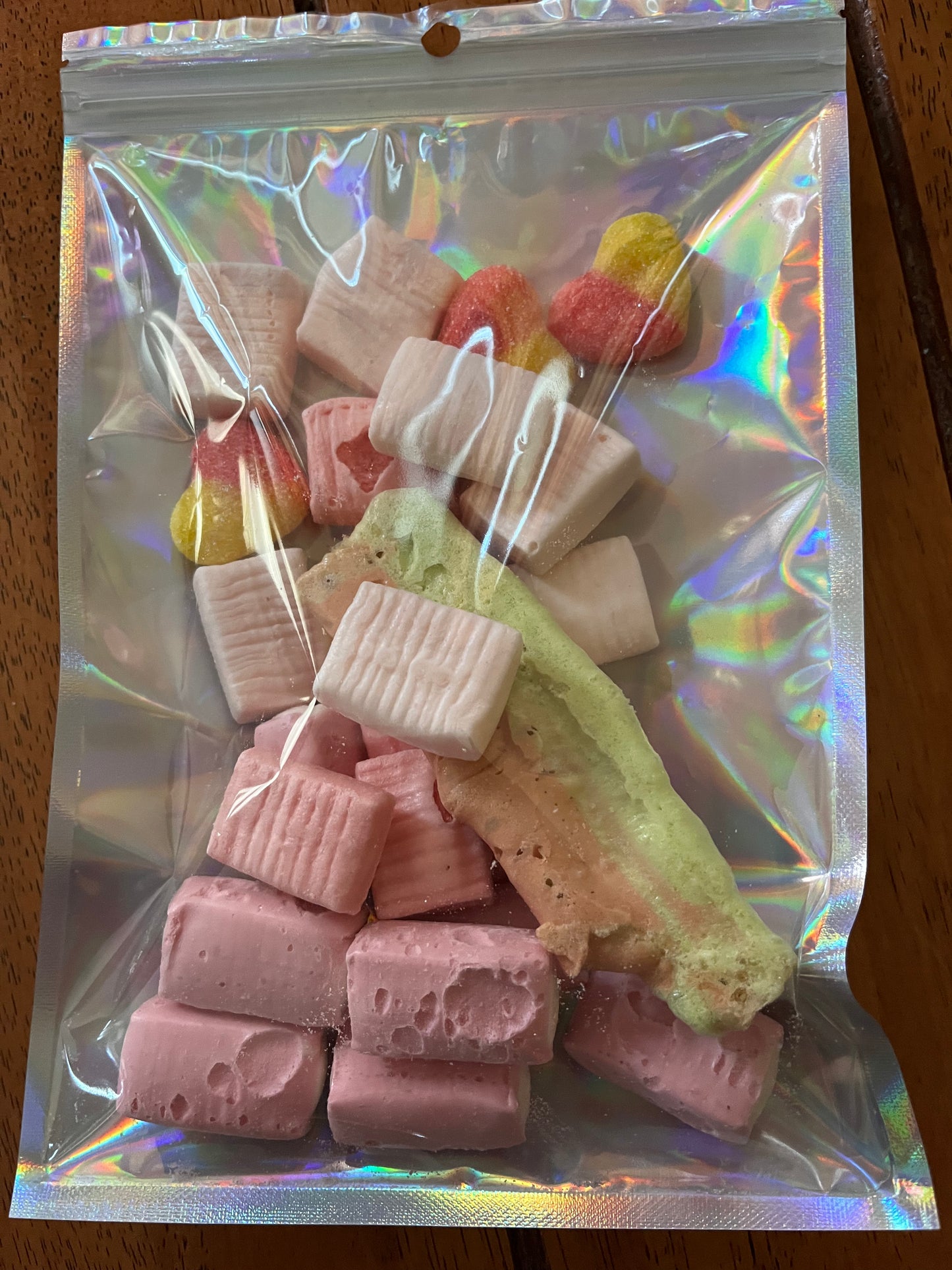 Freeze dried mixed candy bag