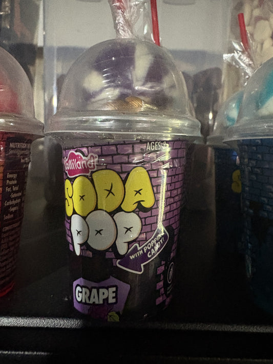 Soda pop grape