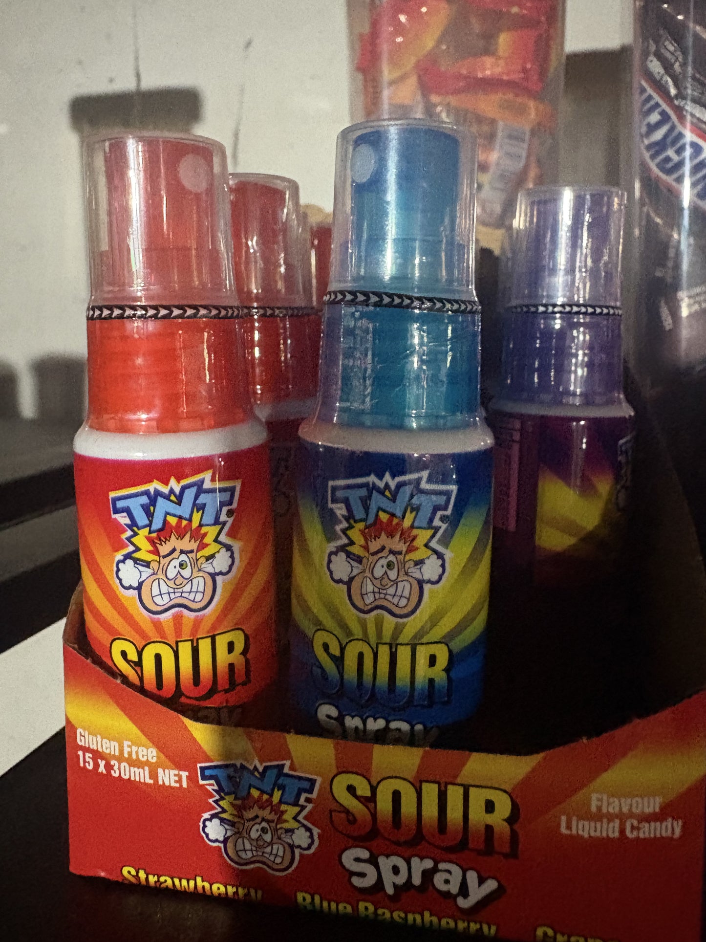 TNT sour spray