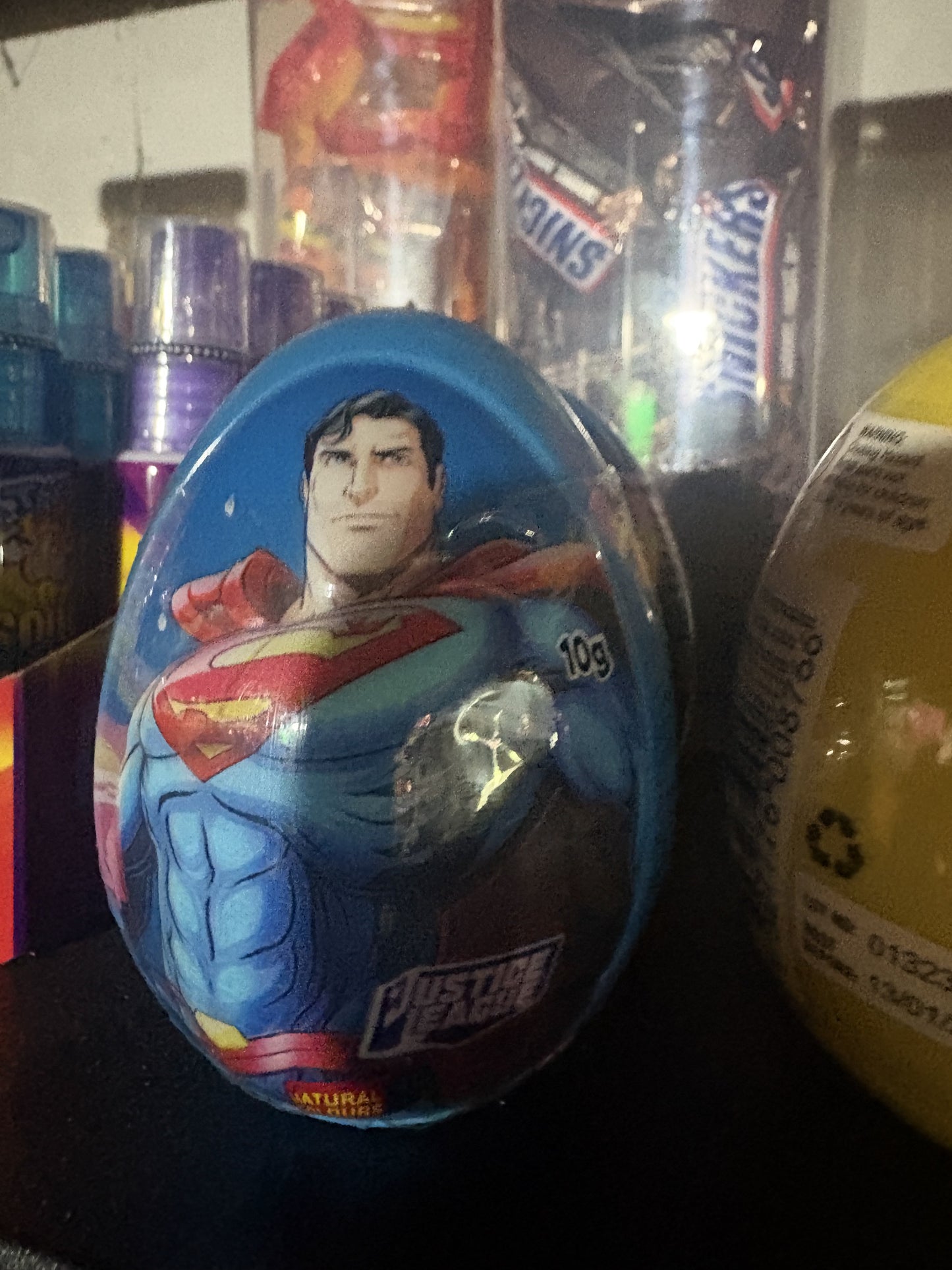 Superman egg